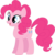 Size: 1024x1015 | Tagged: safe, artist:ra1nb0wk1tty, pinkie pie, earth pony, pony, g4, female, simple background, solo, transparent background, vector