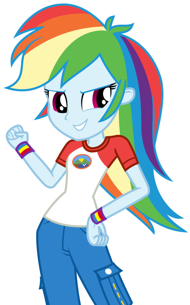 rainbow dash everfree