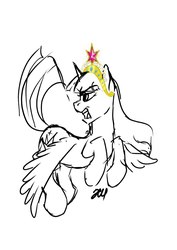 Size: 1000x1414 | Tagged: artist needed, safe, twilight sparkle, alicorn, pony, g4, big crown thingy, crown, female, jewelry, regalia, solo, twilight sparkle (alicorn)