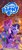 Size: 968x2160 | Tagged: safe, artist:asianpony, applejack, fluttershy, pinkie pie, rainbow dash, rarity, spike, twilight sparkle, alicorn, pony, g4, christmas, mane seven, mane six, new year, present, twilight sparkle (alicorn), wreath