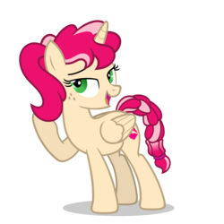 Size: 2800x2800 | Tagged: safe, artist:oblivionfall, oc, oc only, oc:lalalexxi, oc:lexxi, alicorn, pony, 2017 community collab, derpibooru community collaboration, alicorn oc, ask, cute, cutie mark, flirting, high res, simple background, solo, stupid sexy oc, transparent background, tumblr, vector, voice actor