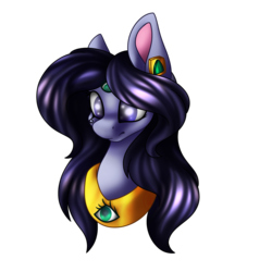 Size: 2000x2000 | Tagged: safe, artist:immagoddampony, oc, oc only, pony, bust, female, high res, mare, portrait, simple background, solo, transparent background