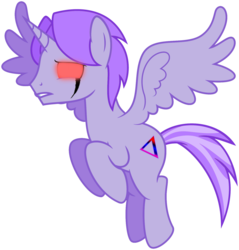 Size: 1600x1671 | Tagged: safe, oc, oc only, oc:delta brony, alicorn, pony, alicorn oc, corrupted, glowing eyes, implied demigra, male, red eyes, simple background, solo, stallion, transparent background