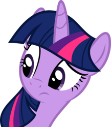 Size: 5211x6000 | Tagged: safe, artist:slb94, twilight sparkle, alicorn, pony, g4, absurd resolution, confused, female, looking back, mare, simple background, solo, transparent background, twilight sparkle (alicorn), vector