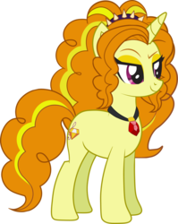 Size: 1024x1285 | Tagged: safe, artist:robocheatsy, adagio dazzle, pony, unicorn, equestria girls, g4, my little pony equestria girls: rainbow rocks, equestria girls ponified, female, ponified, simple background, solo, transparent background, vector