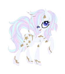 Size: 2400x2700 | Tagged: safe, artist:great-5, oc, oc only, oc:stargazer, pony, unicorn, 2017 community collab, derpibooru community collaboration, female, high res, lightmare, mare, simple background, solo, transparent background