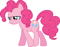 Size: 794x621 | Tagged: safe, artist:burdo49, derpibooru exclusive, pinkie pie, earth pony, pony, g4, the gift of the maud pie, .svg available, female, simple background, solo, svg, transparent background, vector