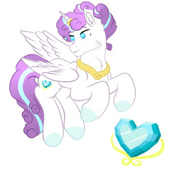 Size: 2755x2755 | Tagged: safe, artist:bewarethemusicman, princess flurry heart, pony, g4, female, high res, older, solo