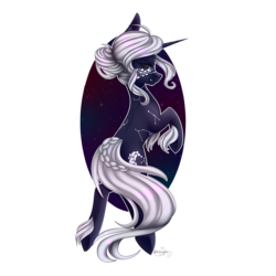 Size: 3000x3000 | Tagged: safe, artist:ohhoneybee, oc, oc only, oc:silver raven, pony, unicorn, female, high res, mare, solo