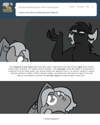 Size: 666x832 | Tagged: safe, artist:egophiliac, princess luna, oc, oc:stardust (egophiliac), moonstuck, g4, animated, cartographer's cap, cute, eye shimmer, filly, gif, grayscale, hat, marauder's mantle, monochrome, moonitaur, pouting, puppy dog eyes, weapons-grade cute, woona, younger