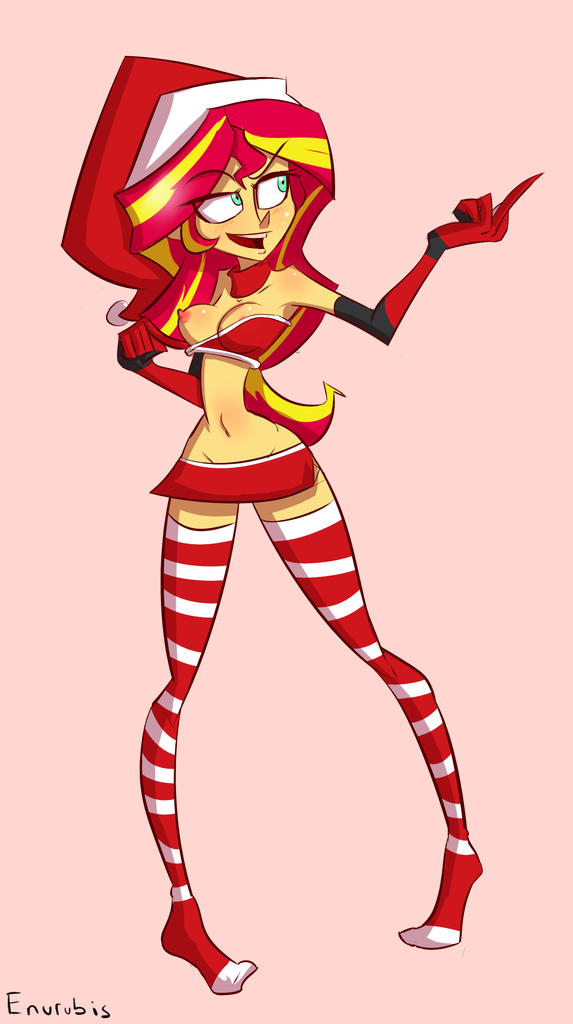 #1323502 - questionable, artist:enurubis, sunset shimmer, equestria girls, ...