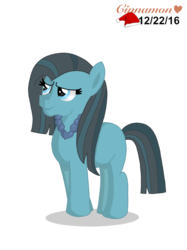 Size: 2048x2732 | Tagged: safe, artist:cinnamon-swirls, oc, oc only, oc:pebblestone pie, pony, blank flank, female, filly, high res, jewelry, necklace, offspring, parent:cheese sandwich, parent:pinkie pie, parents:cheesepie, simple background, solo, transparent background