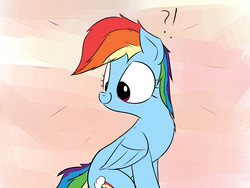 Size: 4000x3000 | Tagged: safe, artist:mrl0mi, rainbow dash, pony, g4, chest fluff, cute, excited, female, solo