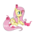 Size: 3046x3111 | Tagged: safe, artist:dotdotdotfreak, fluttershy, pegasus, pony, prairie dog, g4, cute, female, high res, mare, prone, shyabetes, signature, simple background, solo, the flying prairinos, transparent background