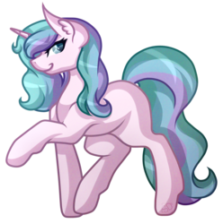 Size: 3427x3454 | Tagged: safe, artist:amazing-artsong, oc, oc only, oc:aurora borealis, pony, unicorn, female, high res, looking at you, mare, simple background, solo, transparent background