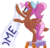 Size: 4000x3805 | Tagged: source needed, safe, artist:meekcheep, oc, oc only, oc:bowtie, pegasus, pony, ponycon, simple background, solo, transparent background, welcome sign