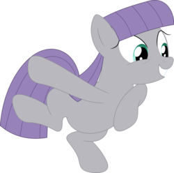 Size: 3509x3477 | Tagged: safe, artist:porygon2z, maud pie, pony, g4, female, high res, out of character, simple background, solo, transparent background, vector