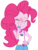 Size: 2469x3244 | Tagged: safe, artist:sketchmcreations, pinkie pie, equestria girls, g4, my little pony equestria girls: legend of everfree, camp everfree outfits, eyes closed, facepalm, female, hand on hip, high res, simple background, solo, transparent background, vector