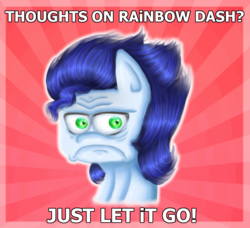 Size: 1567x1432 | Tagged: safe, artist:moonlightprincess002, soarin', pony, g4, faic, grumpy, image macro, male, meme, solo