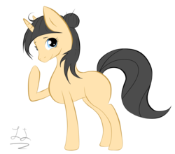 Size: 1024x900 | Tagged: safe, artist:larkdraws, oc, oc only, oc:blossomfall, pony, unicorn, female, mare, simple background, solo, transparent background