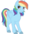 Size: 1024x1229 | Tagged: safe, artist:sofilut, rainbow dash, pegasus, pony, g4, female, simple background, solo, transparent background, unshorn fetlocks