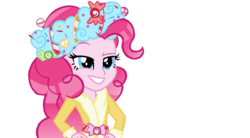 Size: 992x549 | Tagged: safe, artist:yaycelestia0331, pinkie pie, spirit of hearth's warming presents, a hearth's warming tail, equestria girls, g4, female, simple background, solo, transparent background, vector
