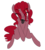 Size: 854x943 | Tagged: safe, artist:lockheart, oc, oc only, oc:four eyes, pony, explicit source, four eyes, long tongue, looking at you, multiple eyes, simple background, solo, tongue out, transparent background