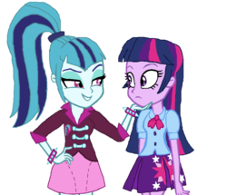 Size: 963x830 | Tagged: safe, artist:ktd1993, equestria girls, g4, female, lesbian, ship:twinata, shipping