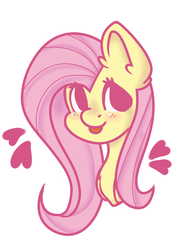 Size: 674x908 | Tagged: safe, artist:smallcrybaby, fluttershy, pony, g4, blushing, female, simple background, solo, tongue out, white background