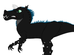 Size: 1024x767 | Tagged: safe, artist:tyler3967, oc, oc only, changeling, dragon, hybrid, solo