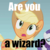 Size: 511x512 | Tagged: safe, edit, edited screencap, editor:watermelon changeling, screencap, applejack, rarity, earth pony, pony, unicorn, dragonshy, g4, are you a wizard, caption, faic, hat, image macro, looking up, meme