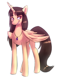 Size: 822x1088 | Tagged: safe, artist:kiruki1999, oc, oc only, oc:spring beauty, alicorn, pony, alicorn oc, solo