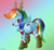 Size: 1518x1400 | Tagged: safe, artist:sentireaeris, rainbow dash, pony, g4, christmas, clothes, costume, cute, female, frown, one wing out, red nosed reindeer, reindeer dash, rudolph dash, socks, solo, striped socks