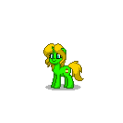 Size: 400x400 | Tagged: safe, oc, oc only, oc:coumadin, pony, pony town, rat poison, simple background, solo, transparent background