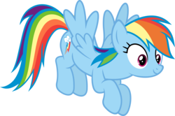 Size: 6000x3987 | Tagged: safe, artist:slb94, rainbow dash, pony, g4, party pooped, absurd resolution, cute, female, simple background, solo, transparent background, vector