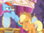 Size: 1057x809 | Tagged: safe, screencap, applejack, rainbow dash, earth pony, pegasus, pony, g4, make new friends but keep discord, my little pony: friendship is magic, angry, annoyed, applejack's hat, card, carousel boutique, cowboy hat, cropped, crying, crying on the outside, disgusted, duo, duo female, emotional, eyes closed, female, flapping, freckles, glare, gritted teeth, hat, looking down, mare, multicolored mane, multicolored tail, nose blowing, playing card, rainbow dash is not amused, rude, spread wings, stetson, tears of joy, teary eyes, tied tail, unamused