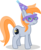 Size: 1462x1800 | Tagged: safe, artist:phat_guy, derpibooru exclusive, oc, oc only, oc:darkest hour, earth pony, pony, 2017 community collab, derpibooru community collaboration, 05, 5, cutie mark, female, glasses, hat, looking at you, mare, party hat, shadow, simple background, smiling, solo, standing, transparent background, vector