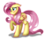 Size: 1300x1150 | Tagged: safe, artist:jack-pie, fluttershy, pony, g4, blushing, cute, female, raised hoof, shyabetes, simple background, solo, transparent background