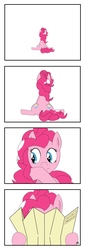 Size: 2236x6597 | Tagged: safe, artist:pony4koma, pinkie pie, g4, comic, high res, lost, map, pinkamena diane pie, void