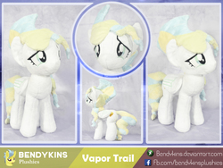 Size: 5400x4050 | Tagged: safe, artist:bendykins, vapor trail, pegasus, pony, g4, absurd resolution, female, irl, mare, photo, plushie, smiling, solo