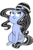 Size: 1513x2315 | Tagged: safe, artist:windows 95, derpibooru exclusive, oc, oc only, oc:silver raindrop, earth pony, pony, 2017 community collab, derpibooru community collaboration, simple background, sitting, solo, transparent background