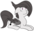 Size: 574x532 | Tagged: safe, artist:david rainbowie, oc, oc only, oc:dead beat, bat pony, pony, female, solo