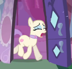 Size: 724x696 | Tagged: safe, edit, edited screencap, screencap, vera, pony, g4, the show stoppers, bald, cropped, crying, exploitable, female, solo, vera's mane