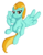 Size: 870x1104 | Tagged: safe, artist:swasfews, lightning dust, pony, g4, female, solo