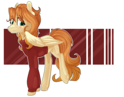 Size: 2500x1947 | Tagged: safe, artist:baldmoose, oc, oc only, pegasus, pony, clothes, solo, sweater