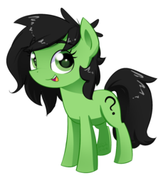 Size: 954x1011 | Tagged: safe, artist:habijob, oc, oc only, oc:filly anon, earth pony, pony, female, filly, simple background, solo, transparent background