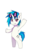 Size: 600x900 | Tagged: safe, artist:akayuki-zero, dj pon-3, vinyl scratch, pony, g4, bipedal, chibi, female, simple background, solo, transparent background