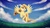Size: 3840x2160 | Tagged: safe, artist:lilapudelpony, oc, oc only, oc:alice goldenfeather, pegasus, pony, cloud, cute, field, flying, happy, high res, ocbetes, sky, solo, spread wings