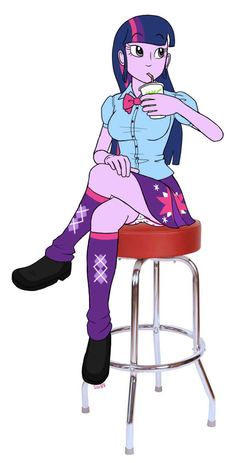 1326660 Artist Someguy88 Clothes Cute Cutie Mark Underwear 1326660 Artist Someguy88 Clothes Cute Cutie Mark Underwear Drinking Straw Equestria Girls Leg Warmers Milkshake Shot