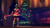 Size: 1280x720 | Tagged: safe, artist:doctorthei, nightmare moon, anthro, plantigrade anthro, g4, 3d, bell, bell collar, breasts, busty nightmare moon, candy, candy cane, christmas tree, clothes, collar, couch, dress, female, food, high heel boots, high heels, looking at you, socks, solo, source filmmaker, striped socks, tree, wingless, wingless anthro